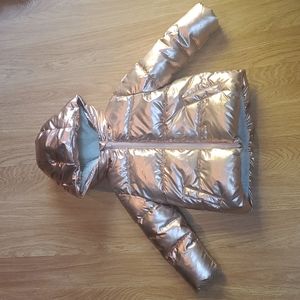 GAP rose gold jacket